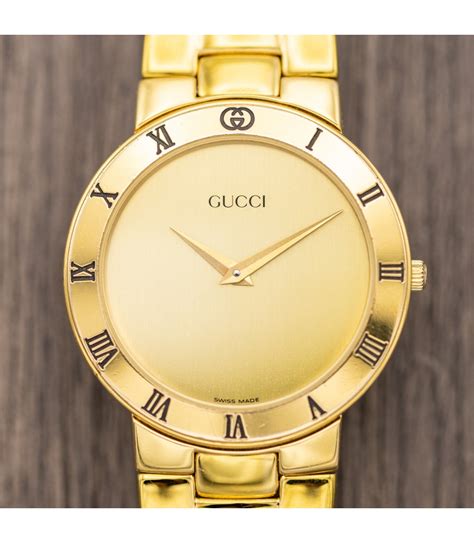 vintage gucci men's watch|old gucci watches for sale.